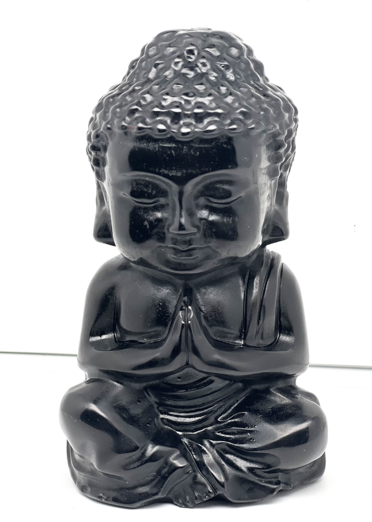 le bouddha en obsidienne